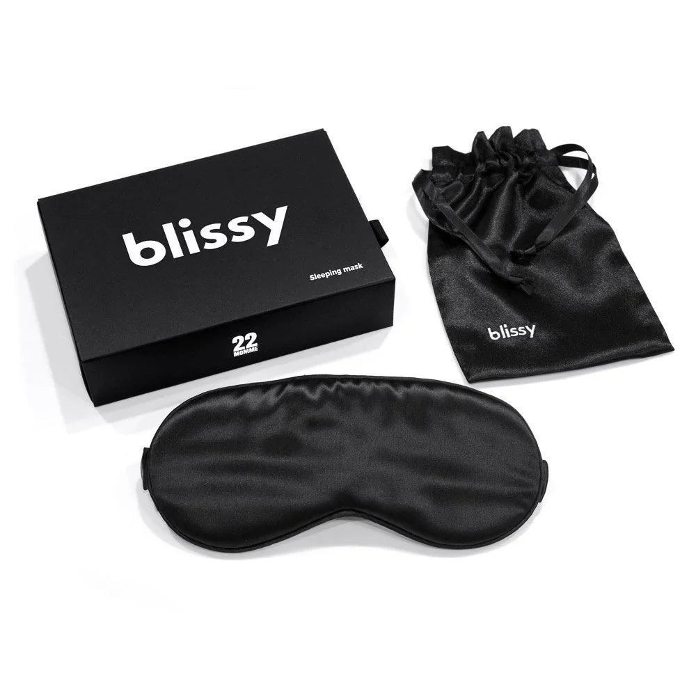 What Is the Blissy Silk Eye Sleep Mask Fill?