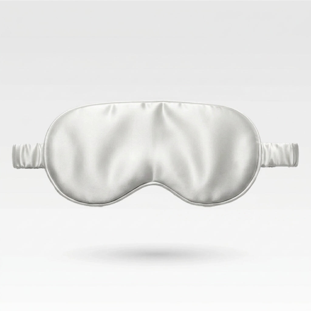 22 Momme 100% Mulberry Silk Sleep Mask White